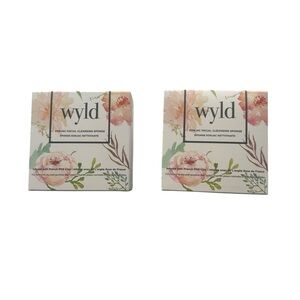 Wyld Konjac Facial Cleansing Sponge Set of 2